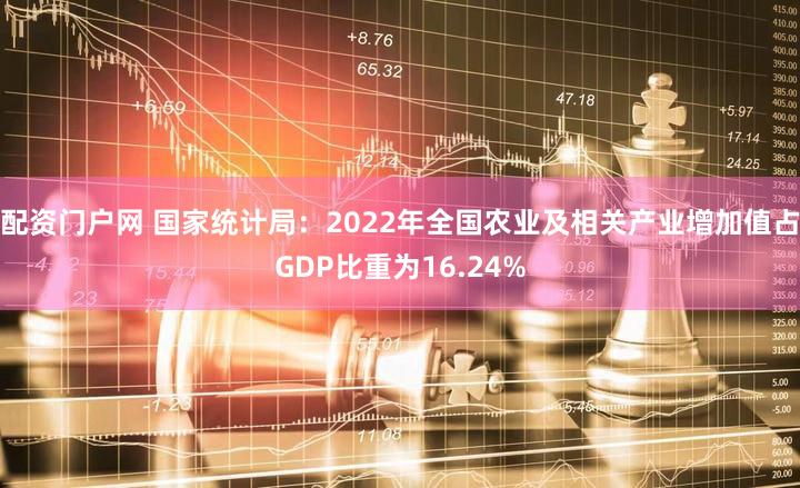 配资门户网 国家统计局:2022年全国农业及相关产业增加值占GDP比重为16.24%