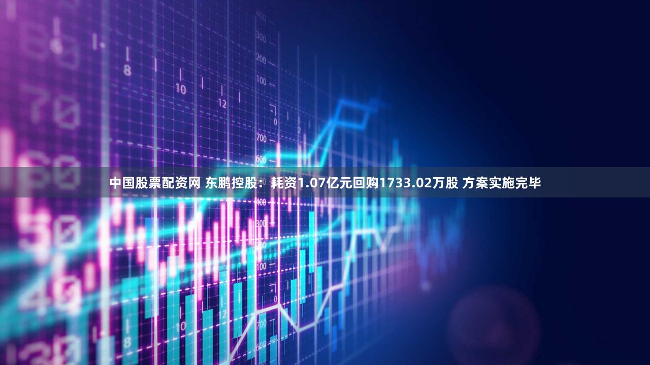 中国股票配资网 东鹏控股：耗资1.07亿元回购1733.02万股 方案实施完毕