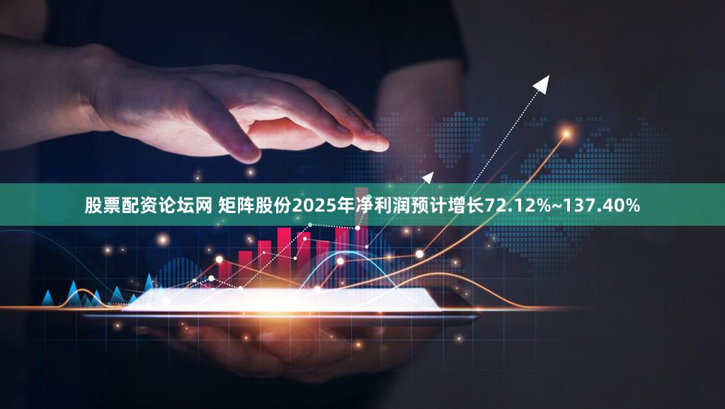 股票配资论坛网 矩阵股份2025年净利润预计增长72.12%~137.40%